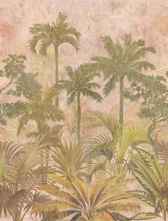 Feature Walls Palm Trees multi 212x280cm