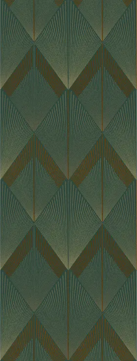 Feature Walls Art-Deco green 106x280cm