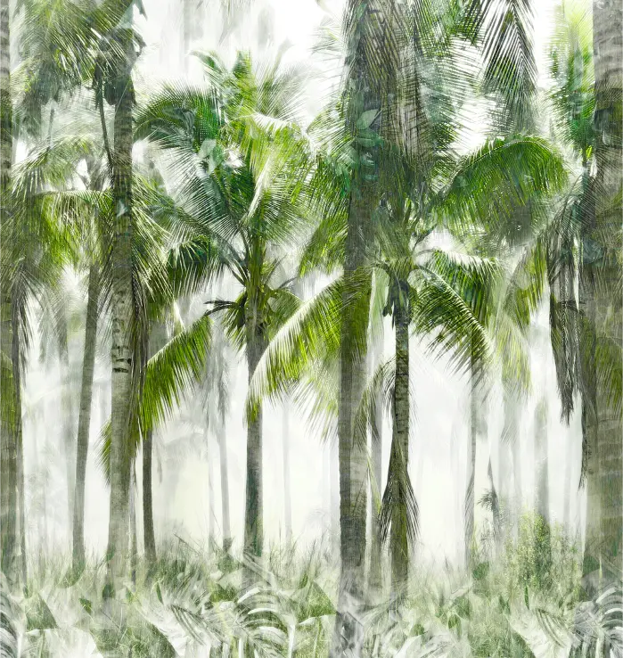 Feature Walls Palm Forest grn 265x280cm