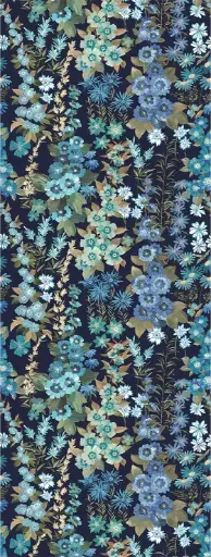 [12FW4025.1] Feature Walls Flora blue 106x280cm