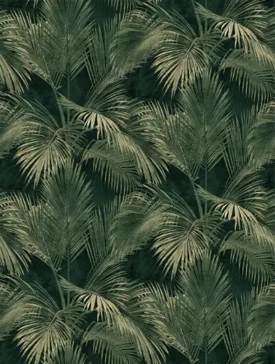 [12FW4034.3] Feature Walls Palm Grdn green 212x280cm