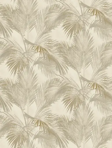 [12FW4034.4] Feature Walls Palm Grdn cream 212x280cm