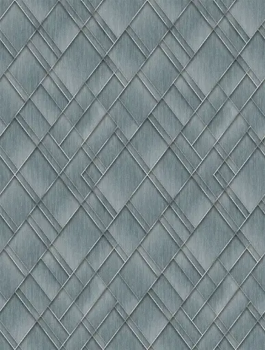 [12FW4037.2] Feature Walls Geometric blue 212x280cm