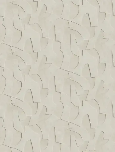 [12FW4042.1] Feature Walls 3D Geo white 212x280cm