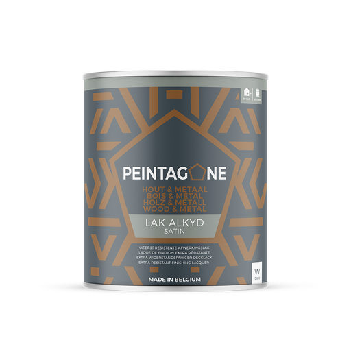 Peinta Lak Alkyd Satin BTR Kleur 