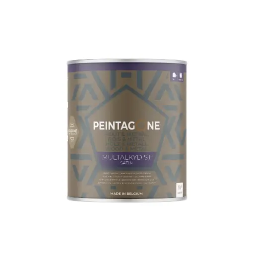 Peinta Multalkyd Satin Wit 